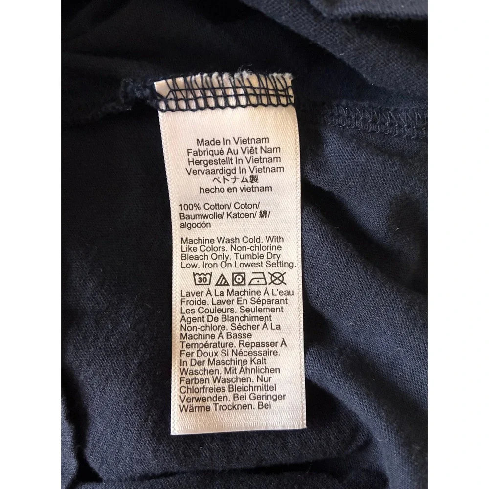 J. Crew Womens Navy Blue Mock Neck Long Sleeve Top CD305 FA24 Size Medium